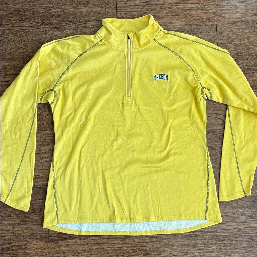 University of Oregon athletic quarter-zip